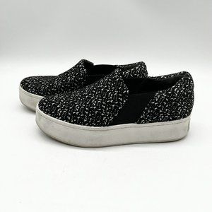 Vince Warren Knit Slip-On Platform Shoes Athletic Sole Comfort Size 6